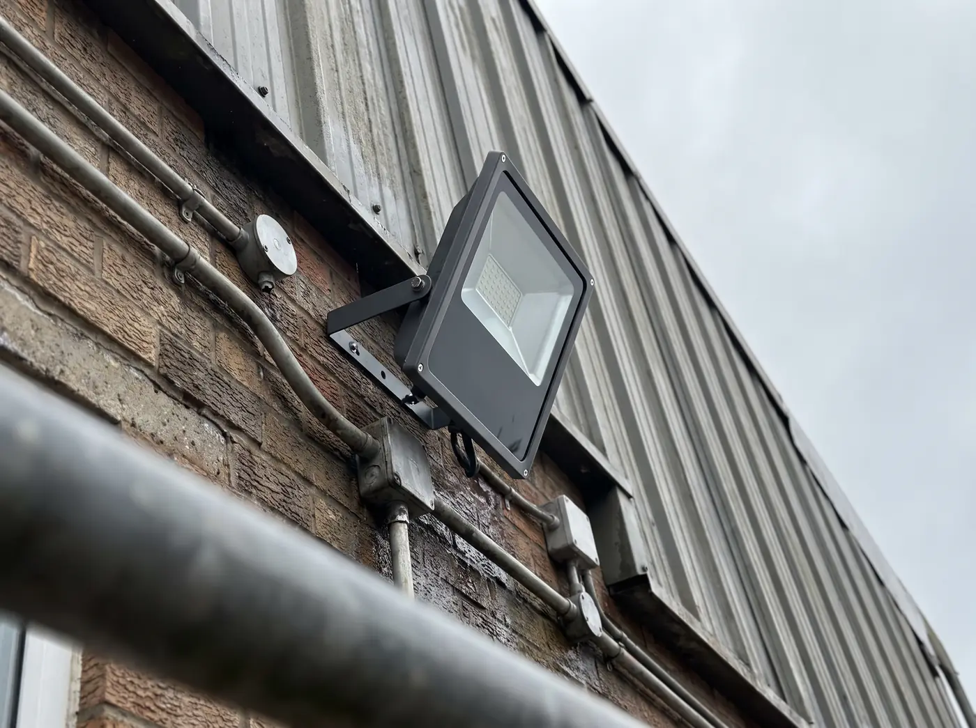 Shadow Security Systems engineer at work — installation 16