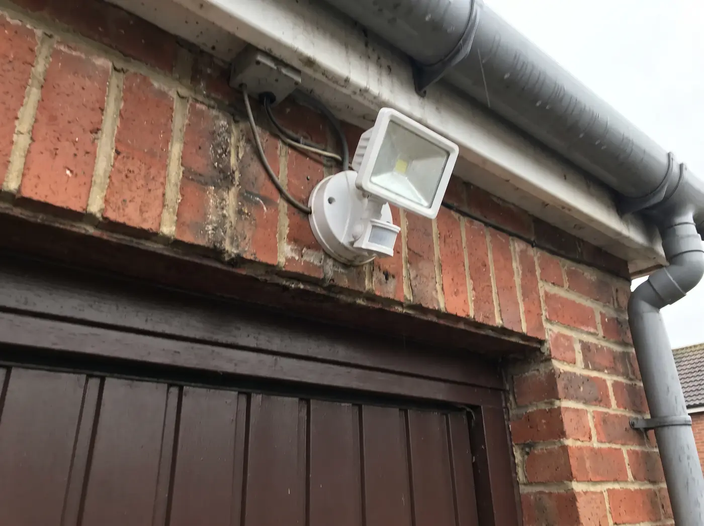 Shadow Security Systems engineer at work — installation 12