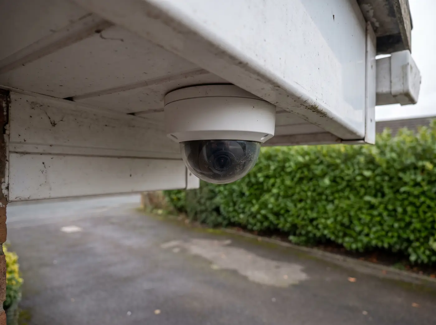 Shadow Security Systems engineer at work — installation 6